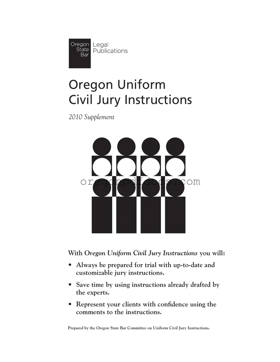 Free Oregon Uniform Civil Jury Form