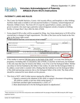 Free Oregon 45 21 Form